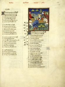 Dame dans une litière à cheval - Master of the Cité des Dames