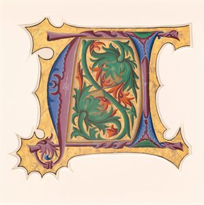 Initiale U (?) - Master of the Cypresses