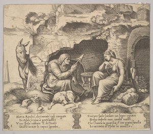 Planche 1 : Apulée transformé en âne écoutant l