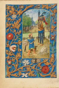 David et Goliath - Master of the Dresden Prayer Book