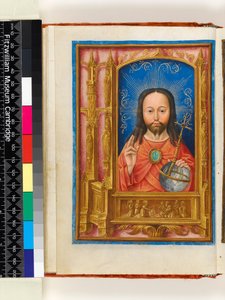 Manuscrit enluminé. Livre d