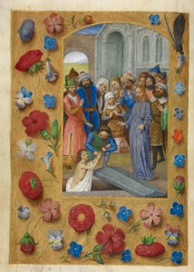 Christ et la Résurrection de Lazare.