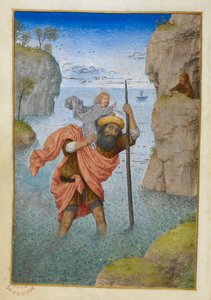 Saint Christophe portant l