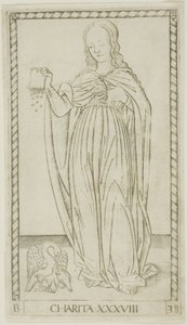 Charité, planche 38 de Génies et Vertus
