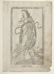 Clio histoire de la série Tarocchi D: Apollon et les Muses, #19, avant 1467