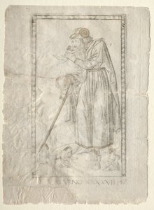 Saturne de la série Tarocchi, série A : Firmaments de l