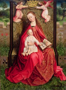 Vierge et Enfant - Master of the Embroidered Foliage