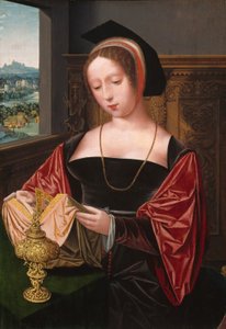 Une dame lisant (Sainte Marie-Madeleine)