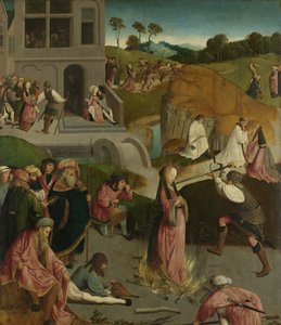 Le martyre de Sainte Lucie