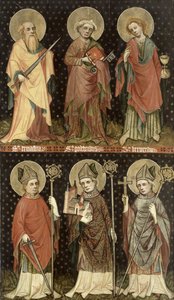 Six Saints - Master of the Holy Barefoot Altarpiece
