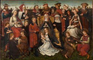 La Famille de Sainte Anne, c.1500-10 - Master of the Holy Family of St. Anne