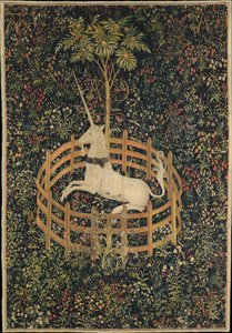 La Licorne en captivité, c. 1500 - Master of the Hunt of the