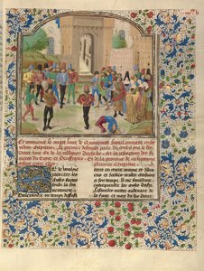 La concurrence à Sittacene et le plaquage de Sisigambis - Master of the Jardin de vertueuse consolation