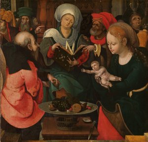 La Sainte Parenté - Master of the Lille Adoration