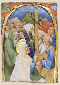 La découverte de la Sainte Croix. D