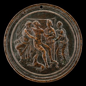 Méléagre et Atalante, quatrième quart du 15e siècle - Master of the Orpheus Legend