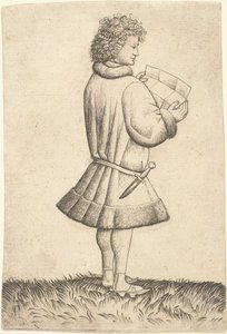 Un Poète Lisant - Master of the Playing Cards