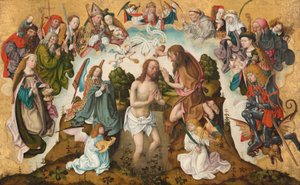 Le baptême du Christ, vers 1485-1500