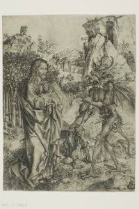 La Tentation du Christ - Master of the Strache Altar