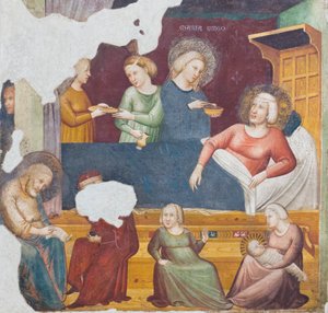 Naissance de Jean-Baptiste (détail)