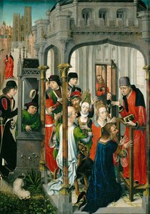 La prédication de Saint Géry, " le sermon pastoral ", avec l