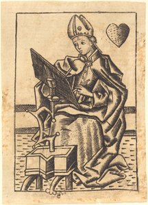 Saint Augustin - Master with the Banderoles