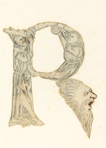 La lettre P (convertie en R)