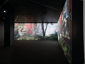 Exposition "Petrichor" de Mat Collishaw à Kew Gardens, Londres, 2023 (photo)