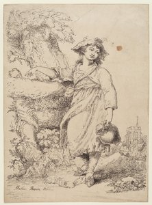 Fille avec une Cruche