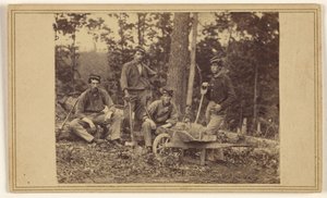 Détachement de pionniers du 69e régiment N.Y.V. - Mathew B. Brady