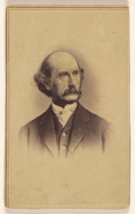[Homme chauve moustachu non identifié, imprimé en vignette].