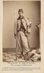 Francis E. Brownell, 1861 (photo) - Mathew Brady