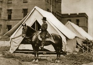 Le général Hooker à cheval, 1863