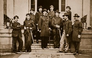 Général O. B. Wilcox et son état-major, 1861-65