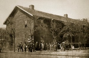 Quartier général de la Commission chrétienne, Richmond, 1861-65 - Mathew B. Brady
