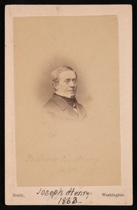 Portrait de Joseph Henry 1797-1878, 1863 - Mathew Brady