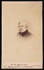 Portrait de William Winston Seaton 1785-1866, avant 1866