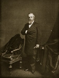Rutherford B. Hayes avant son investiture en tant que président, 1877