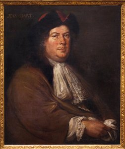 Portrait de Jean Bart (1650-1702). Peinture par Mathieu Elias (1658-1741), huile sur toile, début 18ème siècle. Art français