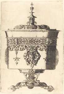 Gobelet richement orné