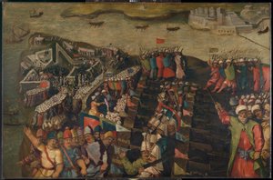 Le siège de Malte : capture de Saint-Elme, 23 juin 1565, fin du 16e siècle
