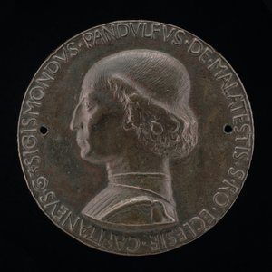 Sigismondo Pandolfo Malatesta, Seigneur de Rimini et Fano [avers] - Matteo di Andrea de Pasti