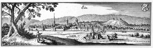 Calw.jpg - extrait de Topographia Sueviae (Schwaben) - Matthaus Merian