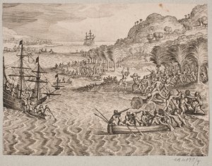 Sur le débarquement des Hollandais sur l
