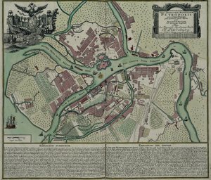 Carte de Pétersbourg
