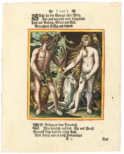 Adam et Ève, vers 1700-1725