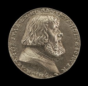 Hieronymus Holzschuher, 1469-1529, Patricien de Nuremberg [avers], 1529