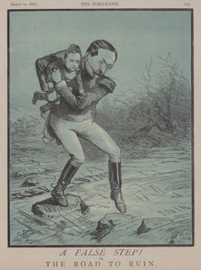 Un faux pas! ou, La route de la ruine - Matthew