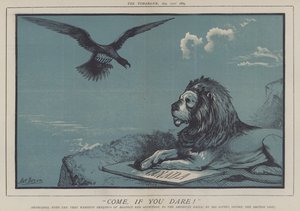Venez si vous osez ! (lithographie en couleur) - Matthew