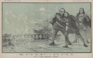 Le Prince de Galles, à George IV : Je te suivrai ! - Matthew